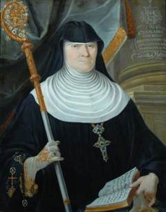 Anna Gertrude Hofner, Abbess of Münsterlingen by Franz Ludwig Hermann