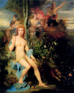 Apollo and The Nine Muses by Gustave Moreau