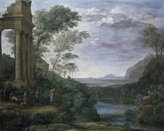 Ascanius Shooting the Stag of Sylvia