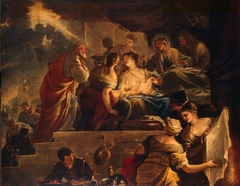 Birth of St John the Baptist by Luca Giordano