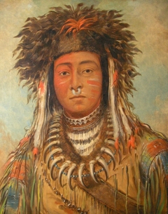 Boy Chief - Ojibbeway by George Catlin