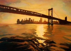 Brooklyn Bridge by Katarzyna Oronska