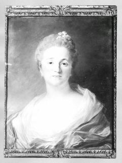 Brustbild der Mme. Michel de Grilleau by Jean-Baptiste Perronneau