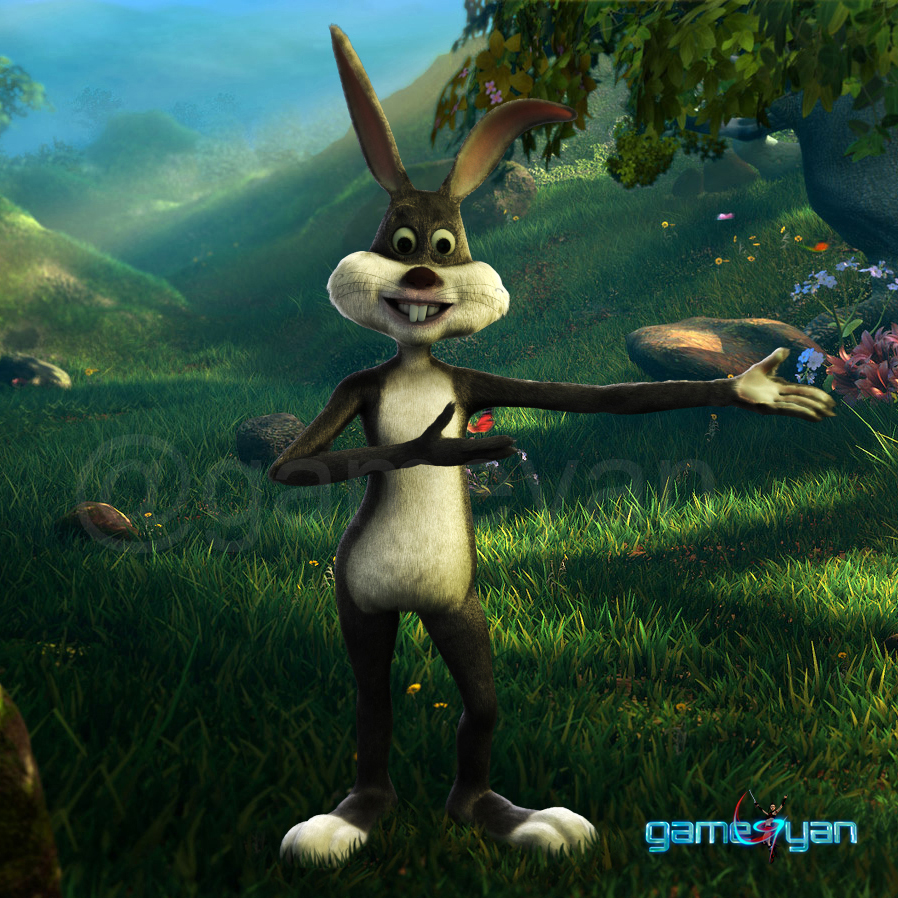 Bunny – 3D Cartoon Character Modeling by Gameyan Game Development Studio