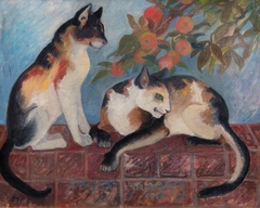 Cats by Orovida Camille Pissarro