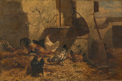 Chickens by Charles Jacque