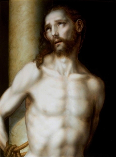 Christ at the Column by Luis de Morales