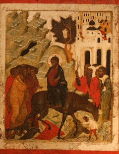 Christ entering Jerusalem by Anonymous