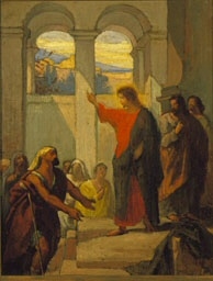 Christ Healing the Paralytic by Pierre Puvis de Chavannes