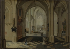 Church Interior by Pieter Neefs II