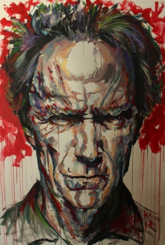 Clint Eastwood by Tachi