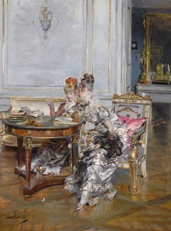 Confidences by Giovanni Boldini