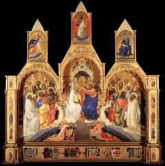 Coronation of the Virgin by Lorenzo Monaco
