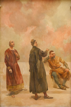 D. Dinis, João das Regras e D. João II by Columbano Bordalo Pinheiro