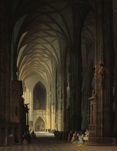 Das Innere der Stephanskirche in Wien