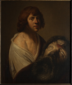 David with Goliath’s head