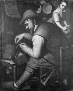 De gortenteller by Pieter Pietersz II