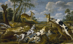 Deer hunt by Paul de Vos