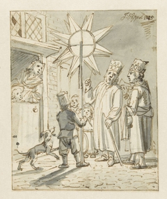 Driekoningen, ca. 1725-1745 by Jacob Appel I