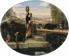 Eastern Women at a Well by Alexandre-Gabriel Decamps