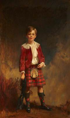 Edward Charles Robert (Robin) Vane-Tempest-Stewart, Viscount Castelreagh and 8th Marquess of Londonderry (1902-1955), as a boy by Mary Young Hunter