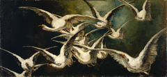 Flock of Geese by Elizabeth Nourse