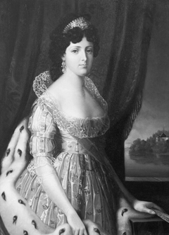 Fredrika Dorotea Vilhelmina (1781-1826), princess of Baden, queen of Sweden, married to Gustav IV Adolf of Sweden by Eric Bogislaus Skjöldebrand