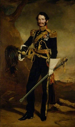 General Sir James Hope Grant, 1808 - 1875. Soldier (As Colonel of the 9th Lancers) by Francis Grant