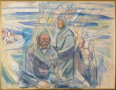 Geniuses: Ibsen, Nietzsche and Socrates by Edvard Munch