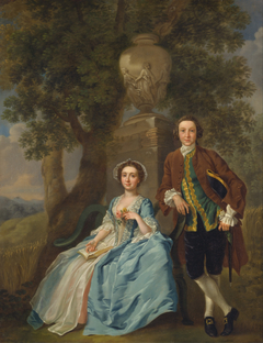 George and Margaret Roger by Francis Hayman