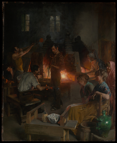 Glass Blowers of Murano by Charles Frederick Ulrich