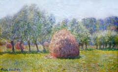 Haystack by Claude Monet