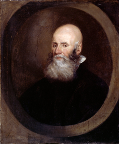 Head of a Bearded Man by John Greenhill