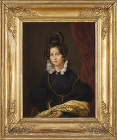 Henriëtte Jeanne Christine barones van Neukirchen genaamd Nyvenheim (1807-1849). Echtgenote van Jonkheer Nicolaas Johan Steengracht by Jan Baptist van der Hulst