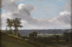Hilly Landscape by John Constable