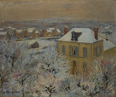 House in Winter by Gustave Loiseau