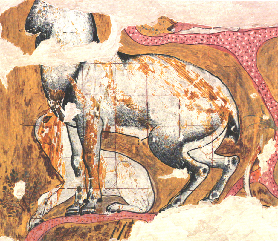 Ibex and Dog from the Tomb of Qenamun