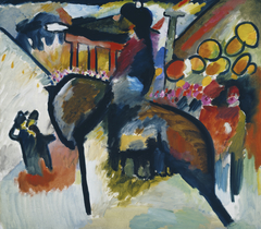 Impression IV (Gendarme) by Wassily Kandinsky