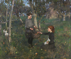 In the Orchard by James Guthrie