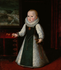 Infantin Anna (1601-1666), Königin von Frankreich, Bildnis in ganzer Figur im Alter von neun Monaten