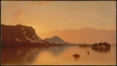 Isola Bella In Lago Maggiore by Sanford Robinson Gifford