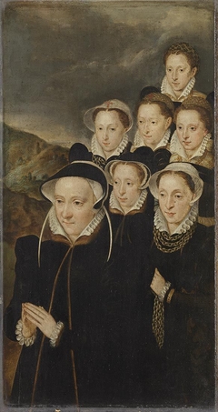 Jacqueline de Chantraines mit ihren Töchtern
