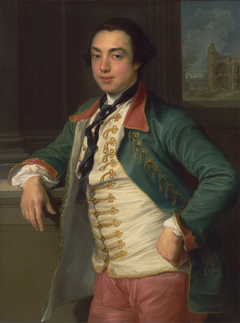 James Caulfeild, fourth Viscount Charlemont (Later first Earl of Charlemont) by Pompeo Batoni