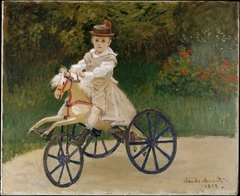 Jean Monet (1867–1913) on His Hobby Horse
