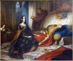 Jeanne la folle attendant la résurrection de Philippe le Beau son mari