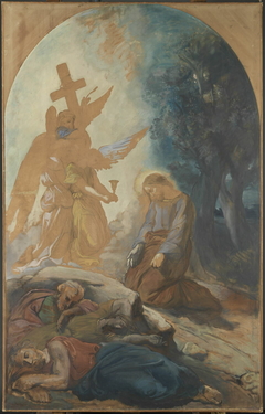 Jésus au jardin des oliviers by Théodore Chassériau