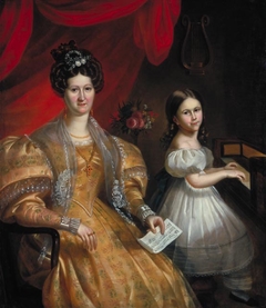 Julie Papineau (née Bruneau) and her Daughter Ezilda