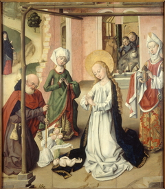 L'Adoration de l'Enfant by Master of the Saint Bartholomew Altarpiece