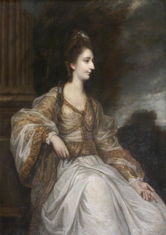 Lady ‘Harriot’ Christian Henrietta Caroline Fox-Strangways, Mrs John Dyke Acland (1749/50-1815) by Joshua Reynolds