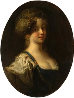 Lady with Turban by Antoine Pesne